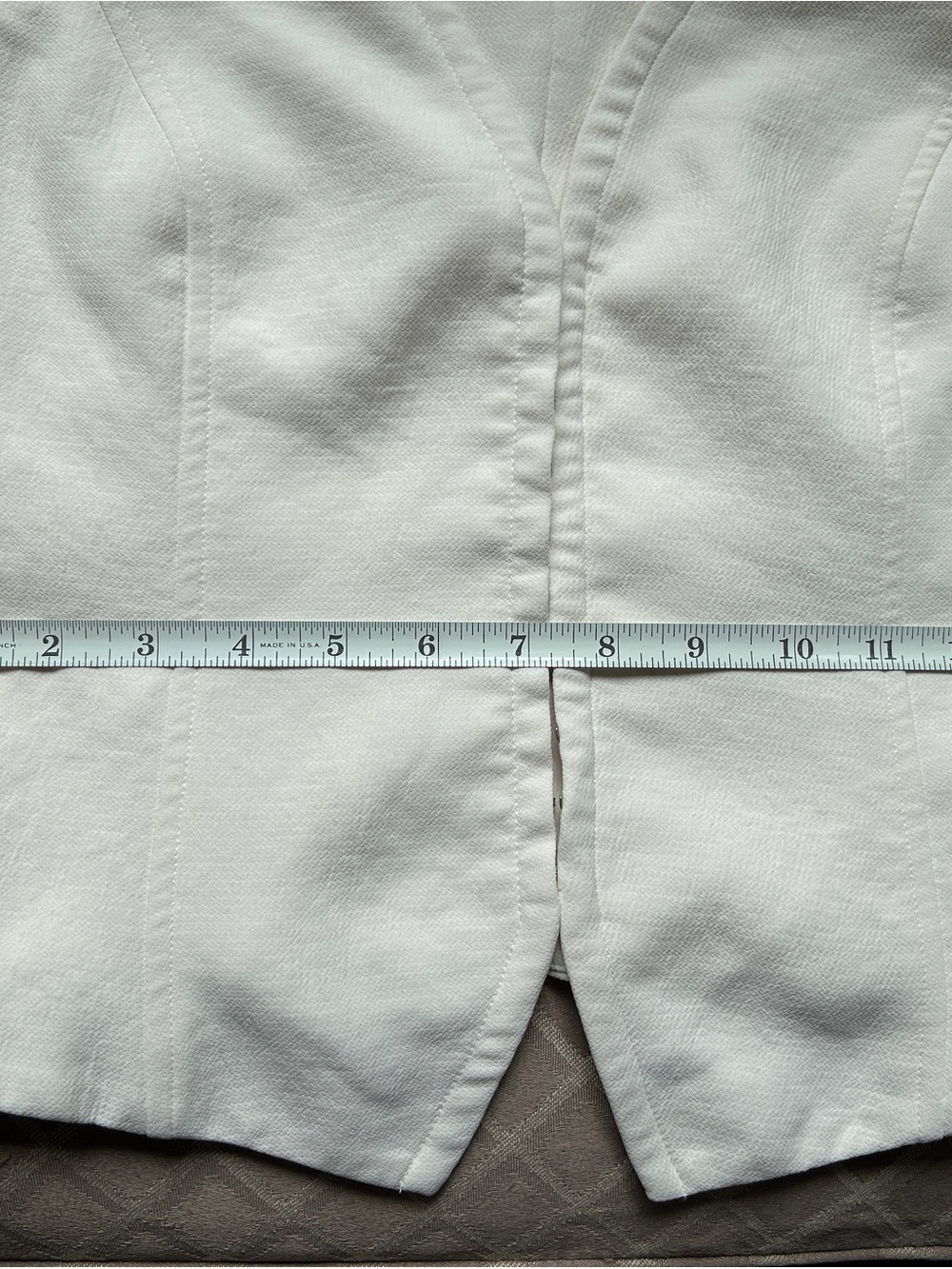 Aritzia Wilfred Attire Crepette Vest Light Birch Sz 4 - Picture 7 of 9